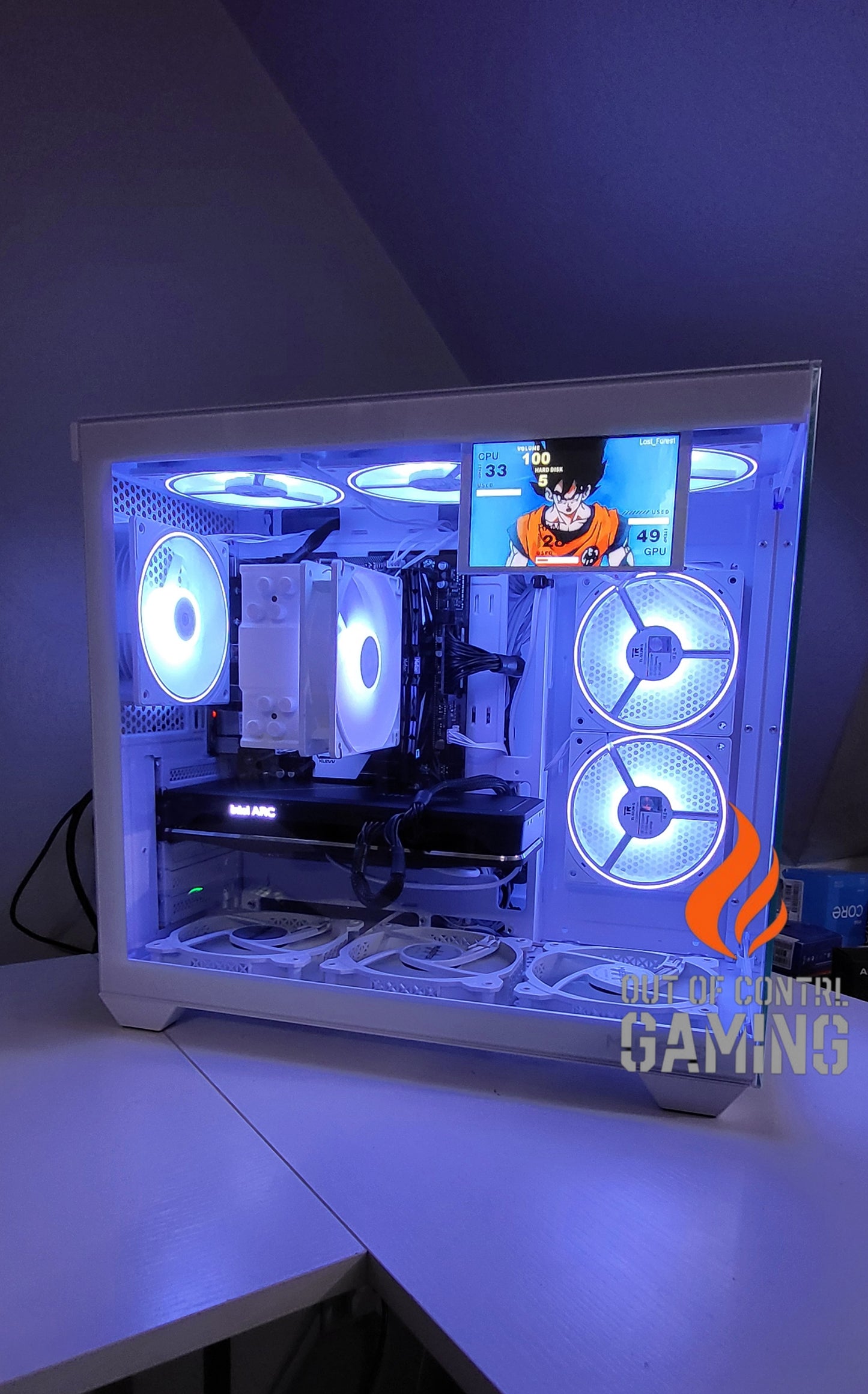 Gaming Desktop Ryzen 7 5700 Intel Arch A750 8GB 8gb