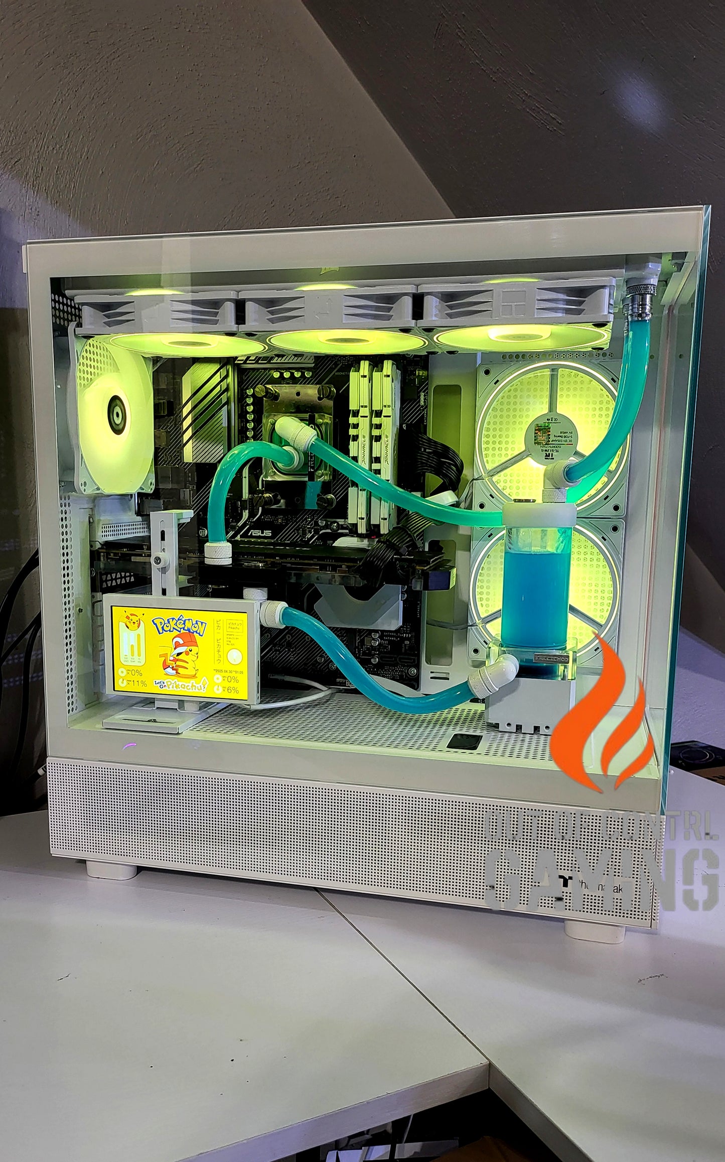 Gaming PC Ryzen 7 5700x Full Water Loop RTX 2070 8GB