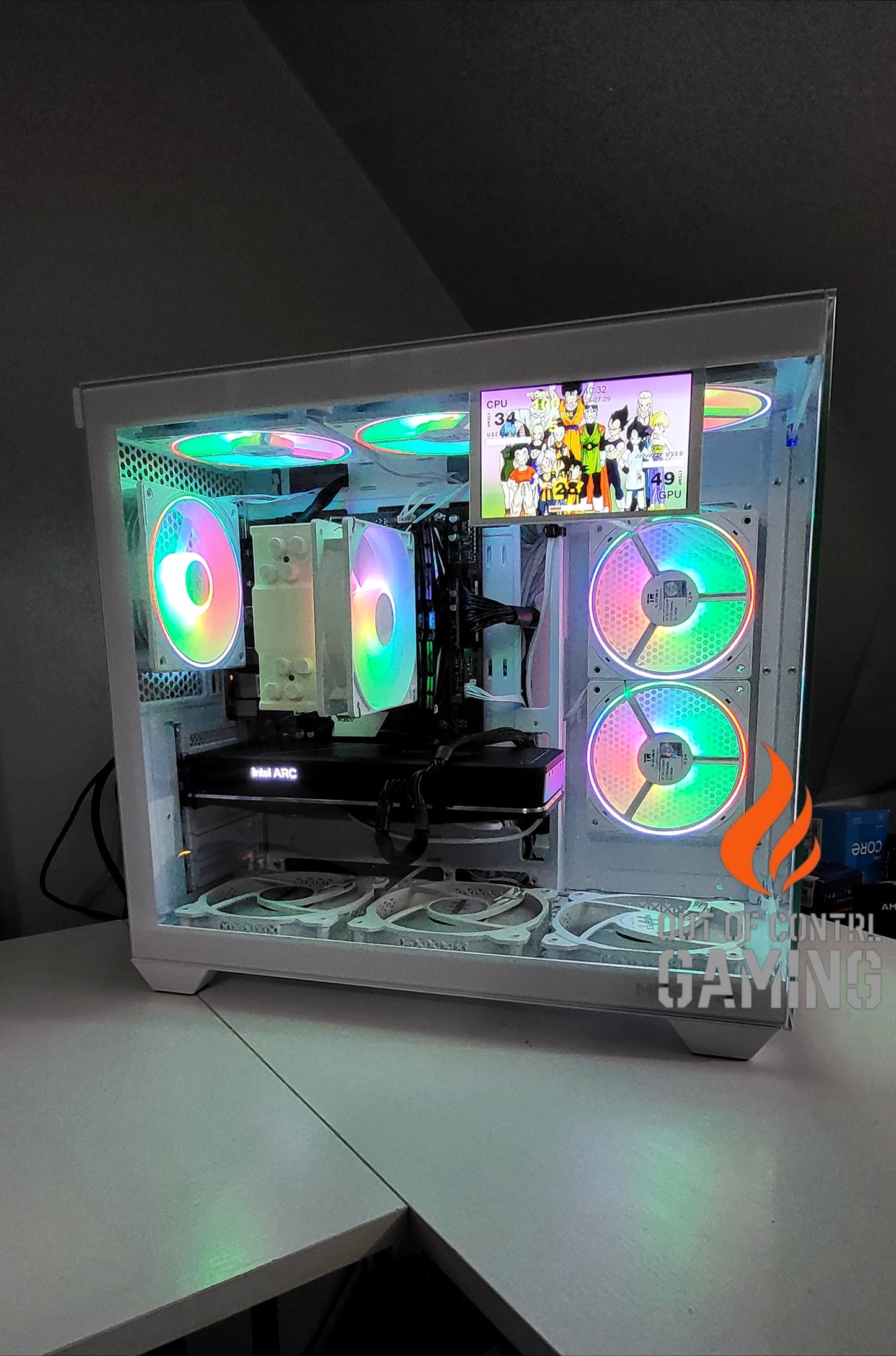 Gaming Desktop Ryzen 7 5700 Intel Arch A750 8GB 8gb