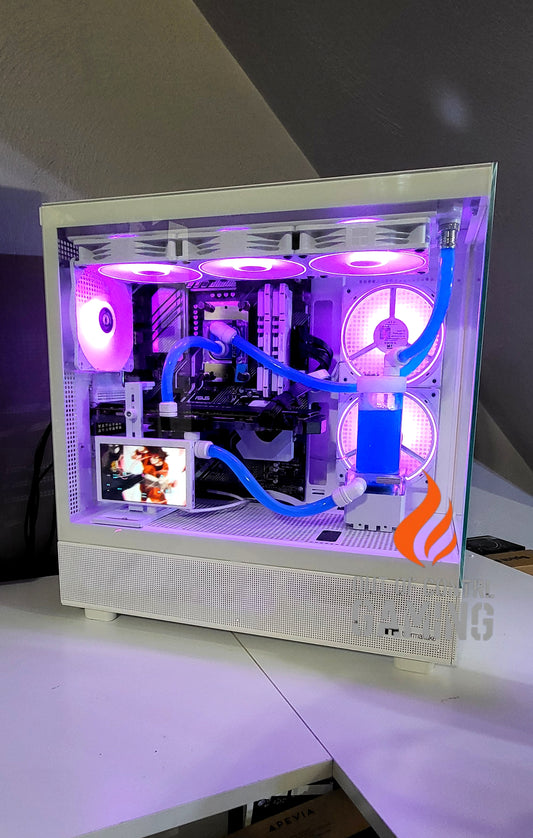 Gaming PC Ryzen 7 5700x Full Water Loop RTX 2070 8GB