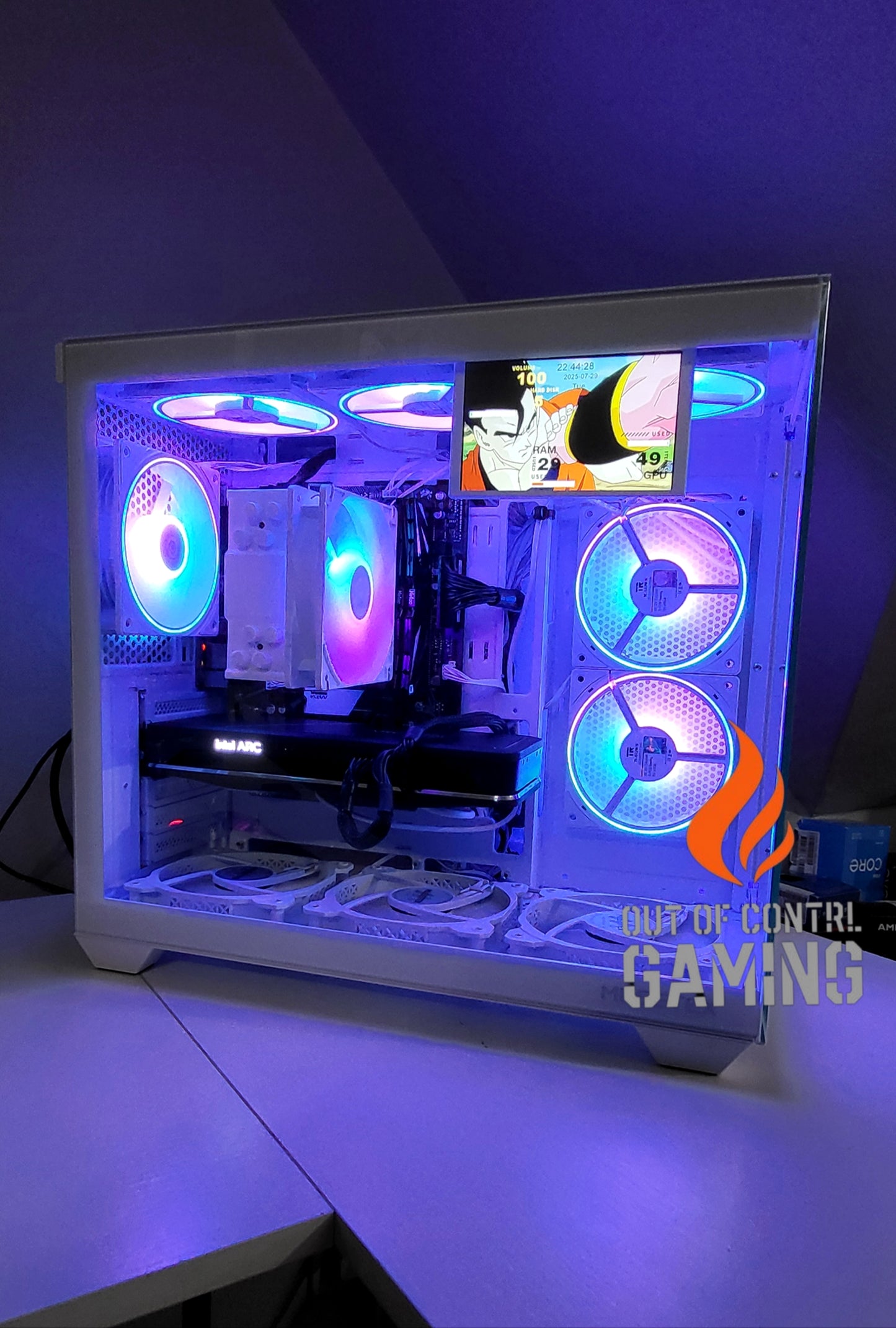 Gaming Desktop Ryzen 7 5700 Intel Arch A750 8GB 8gb