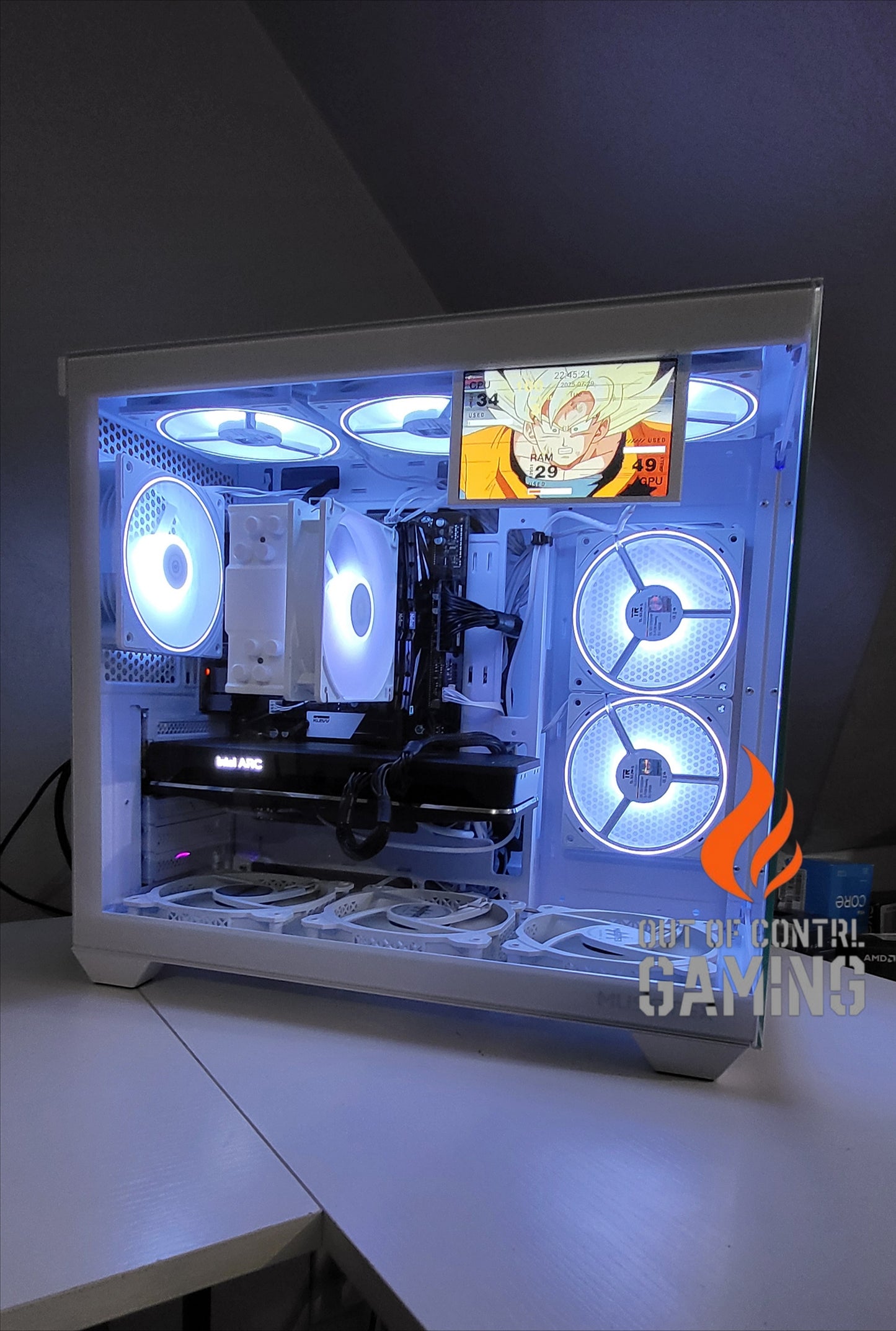 Gaming Desktop Ryzen 7 5700 Intel Arch A750 8GB 8gb