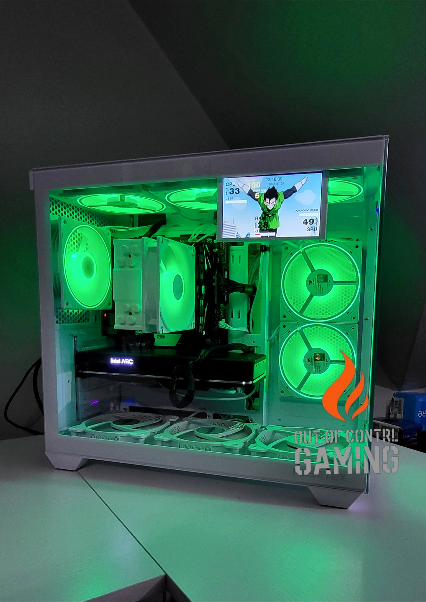 Gaming Desktop Ryzen 7 5700 Intel Arch A750 8GB 8gb